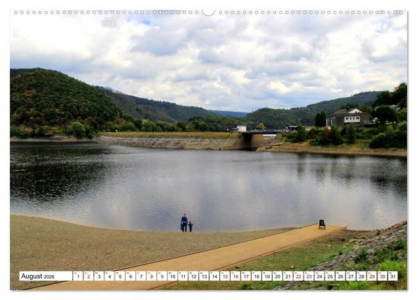 Produktbild: Sehenswertes in der Eifel - Am Rursee unterwegs (hochwertiger Premium Wandkalender 2026 DIN A2 quer), Kunstdruck in Hochglanz