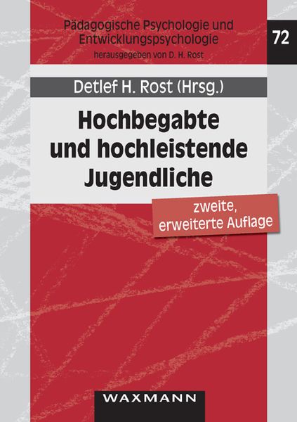 Produktbild: Hochbegabte und hochleistende Jugendliche
