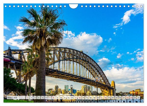 Produktbild: Australien Metropolen (Wandkalender 2026 DIN A4 quer), CALVENDO Monatskalender