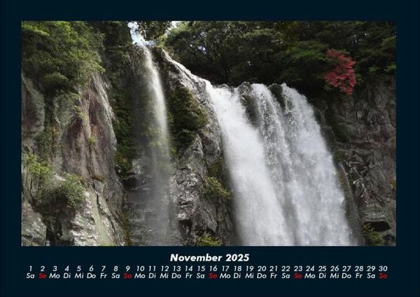 Produktbild: Wasserf&auml;lle 2025 Fotokalender DIN A4