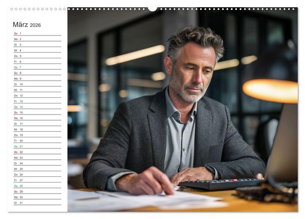 Produktbild: B&uuml;ro mit Zukunft (hochwertiger Premium Wandkalender 2026 DIN A2 quer), Kunstdruck in Hochglanz