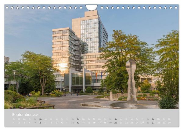 Produktbild: Hugenottenstadt Erlangen 2026 (Wandkalender 2026 DIN A4 quer), CALVENDO Monatskalender