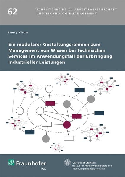 Produktbild: Ein modularer Gestaltungsrahmen zum Management von Wissen bei technischen Services im Anwendungsfall der Erbringung industrieller Leistungen