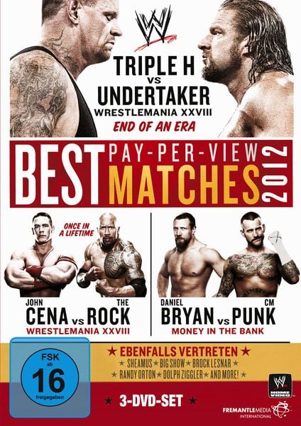 Produktbild: Best PPV Matches 2012 [3 DVDs]