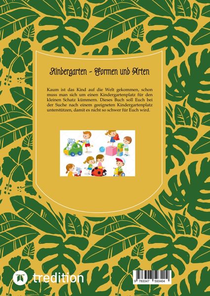 Produktbild: Kindergarten - Formen und Arten