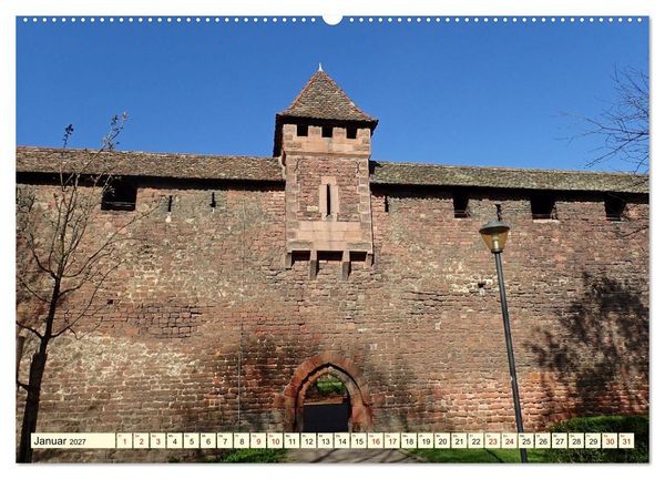 Produktbild: Worms am Rhein Mittelpunkt der Nibelungensage (hochwertiger Premium Wandkalender 2027 DIN A2 quer), Kunstdruck in Hochglanz
