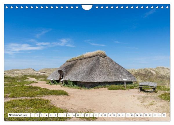 Produktbild: Amrum - Perle im nordfriesischen Wattenmeer (Wandkalender 2026 DIN A4 quer), CALVENDO Monatskalender