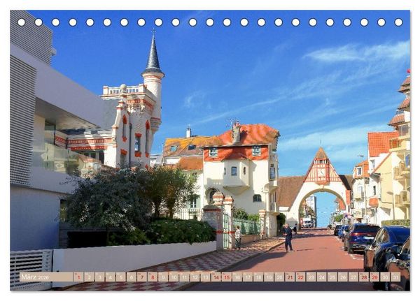 Produktbild: Le Touquet-Paris-Plage - Perle der franz&ouml;sischen Opalk&uuml;ste (Tischkalender 2026 DIN A5 quer), CALVENDO Monatskalender