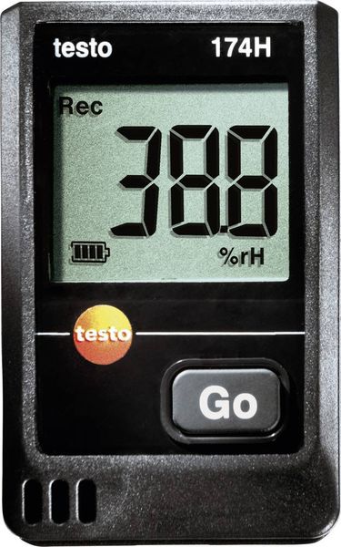 Testo 0572 6560 174H Multi-Datenlogger Messgröße Luftfeuchtigkeit, Temperatur -20 bis +70 °C 0 bis 100 % rF