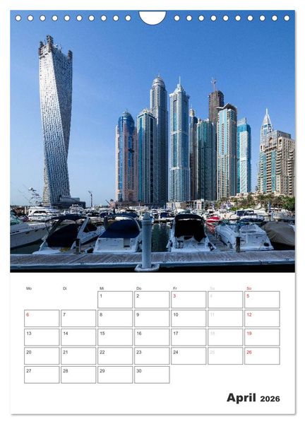 Produktbild: Vertical Dubai 2026 (Wandkalender 2026 DIN A4 hoch), CALVENDO Monatskalender