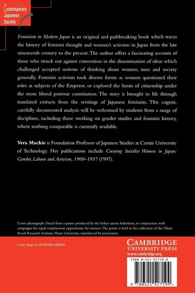 Produktbild: Feminism in Modern Japan