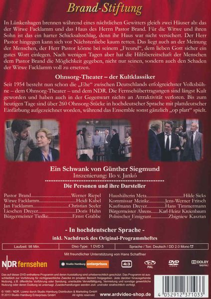 Produktbild: Ohnsorg Theater - Brand-Stiftung