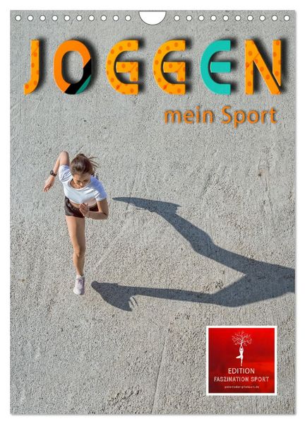 Produktbild: Joggen - mein Sport (Wandkalender 2026 DIN A4 hoch), CALVENDO Monatskalender