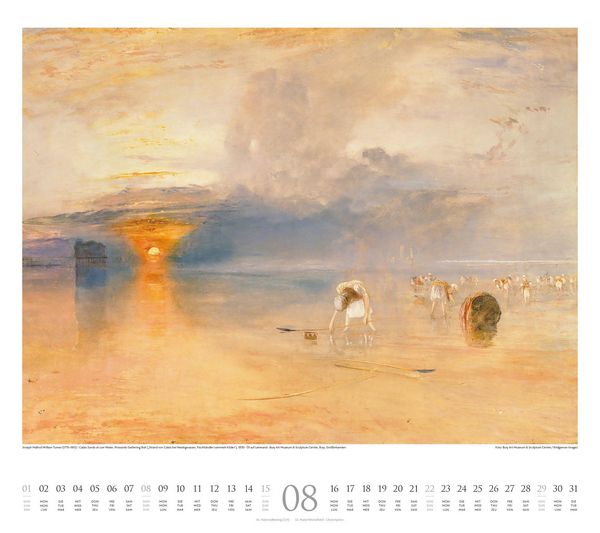 Produktbild: William Turner Kalender 2027