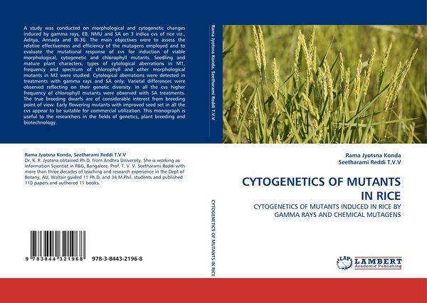 Produktbild: Cytogenetics Of Mutants in Rice