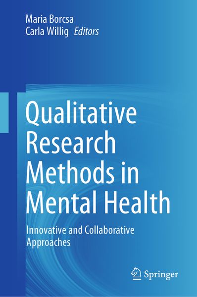 Produktbild: Qualitative Research Methods in Mental Health