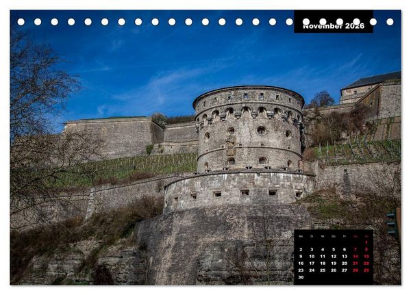 Produktbild: W&uuml;rzburg - Die Perle Unterfrankens (Tischkalender 2026 DIN A5 quer), CALVENDO Monatskalender