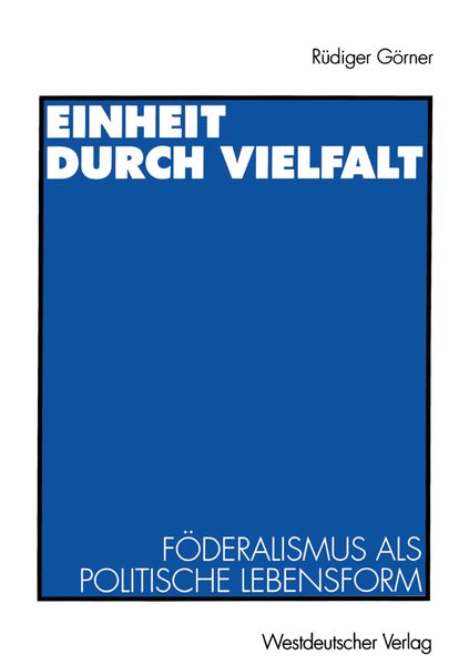 Produktbild: Einheit durch Vielfalt