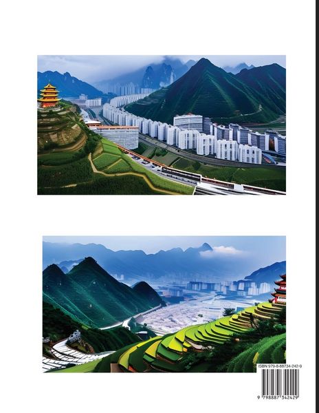 Produktbild: China's Five Great Mountains- Geography, Beginner's Guide to Self-Learn Mandarin Chinese, Must-Know Vocabulary, Easy Sentences, Reading Practice, HSK All Levels, English, Pinyin, Simplified Characters)