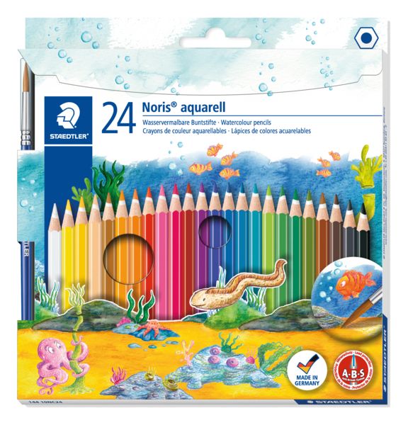 Produktbild: STAEDTLER Aquarellstifte Noris aquarell 24er Set