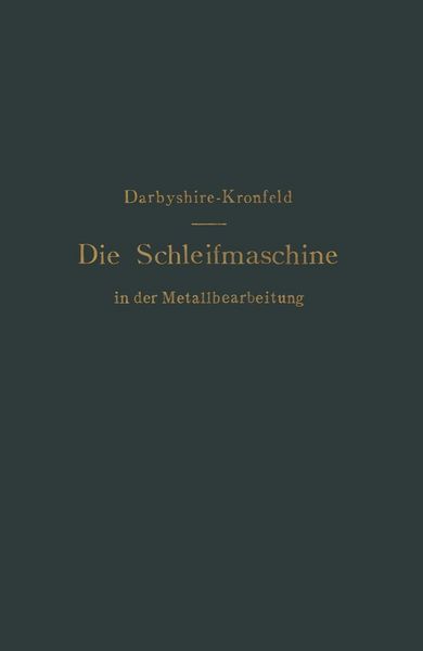 Produktbild: Die Schleifmaschine in der Metallbearbeitung