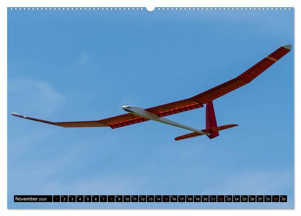 Produktbild: Modellflugkalender 2026 (Wandkalender 2026 DIN A2 quer), CALVENDO Monatskalender