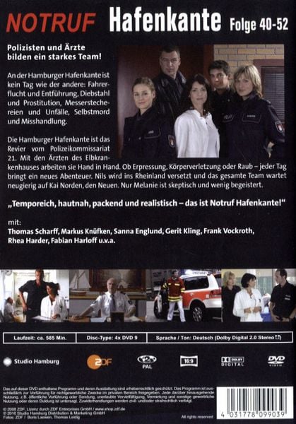 Produktbild: Notruf Hafenkante 4 - Folgen 40-52 [4 DVDs]
