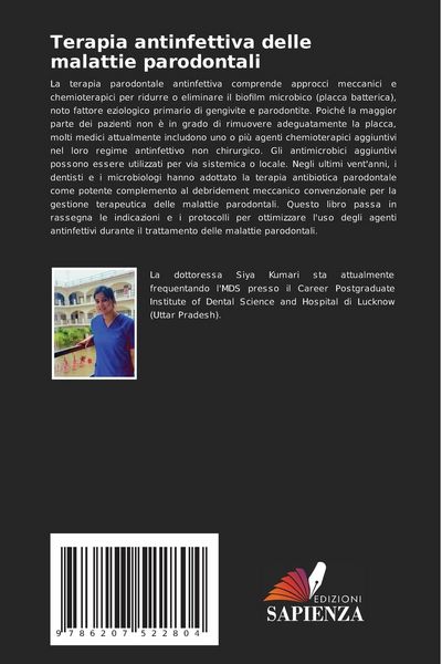Produktbild: Terapia antinfettiva delle malattie parodontali