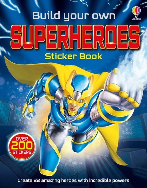 Produktbild: Build Your Own Superheroes Sticker Book