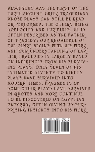 Produktbild: The Seven Against Thebes - A Tragedy of War, Brotherhood, and Fate