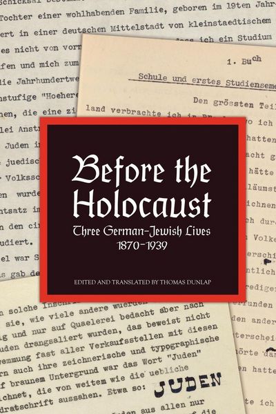 Produktbild: Before the Holocaust