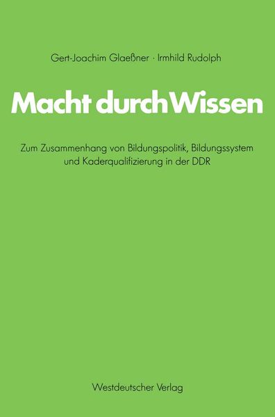 Produktbild: Macht durch Wissen