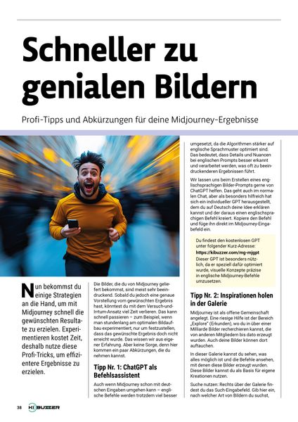 Produktbild: ChatGPT Einstieg KI Bilder