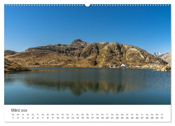 Produktbild: Schweizer Alpenp&auml;sse (hochwertiger Premium Wandkalender 2026 DIN A2 quer), Kunstdruck in Hochglanz