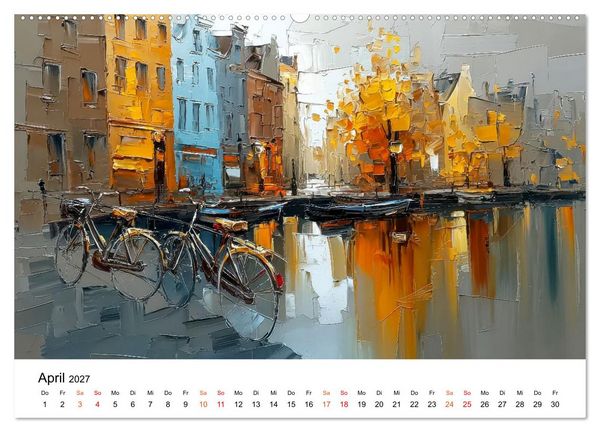 Produktbild: Europa Eleganz - Premium Edition (hochwertiger Premium Wandkalender 2027 DIN A2 quer), Kunstdruck in Hochglanz