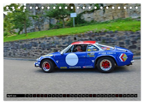 Produktbild: Renault Alpine A110 (Tischkalender 2026 DIN A5 quer), CALVENDO Monatskalender