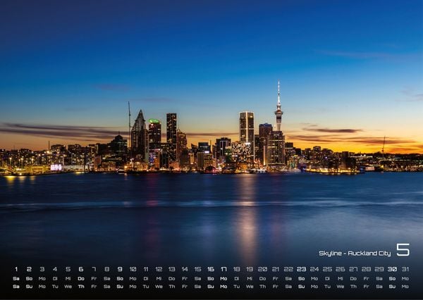 Produktbild: Neuseeland - Das Land der langen wei&szlig;en Wolke - 2027 - Kalender DIN A3