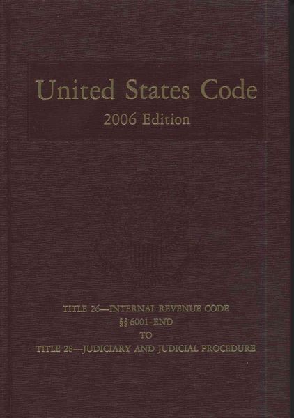 Produktbild: Us Code 2006 V 18 Title 26 Int