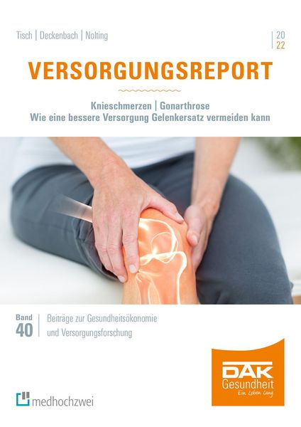Produktbild: Versorgungsreport Knieschmerzen/Gonarthrose