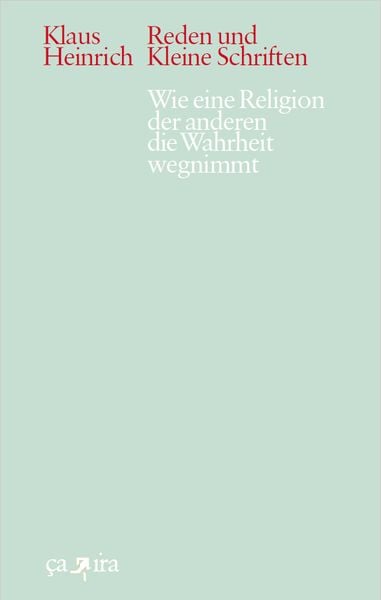 Produktbild: Wie eine religion der anderen die wahrheit wegnimmt