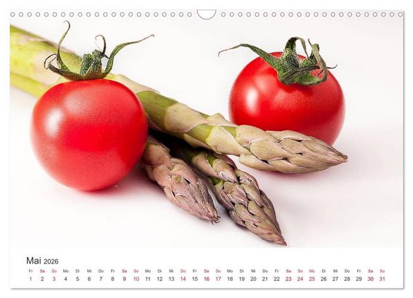 Produktbild: Kulinarische Kompositionen (Wandkalender 2026 DIN A3 quer), CALVENDO Monatskalender