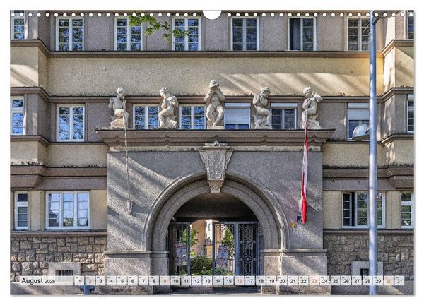 Produktbild: Baukunst des Roten Wien (Wandkalender 2026 DIN A3 quer), CALVENDO Monatskalender
