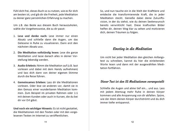 Produktbild: 52 Seelenweg und Krafttier Meditationen