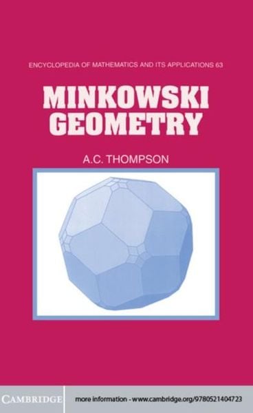 Produktbild: Minkowski Geometry
