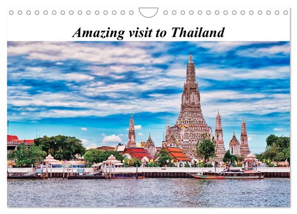 Produktbild: Amazing visit to Thailand (Wall Calendar 2026 DIN A4 landscape), CALVENDO 12 Month Wall Calendar