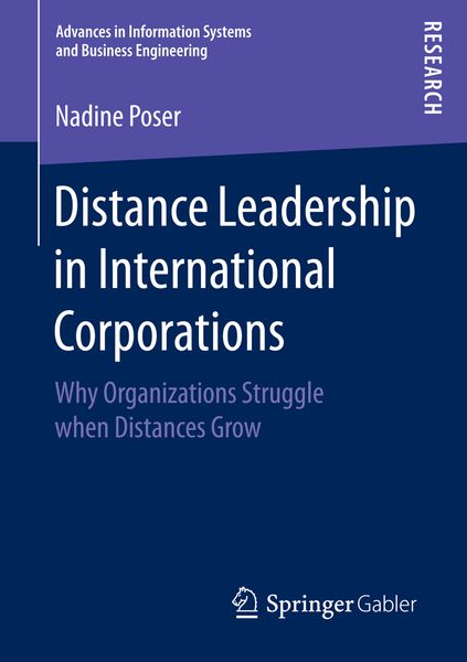 Produktbild: Distance Leadership in International Corporations