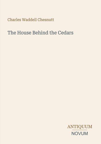 Produktbild: The House Behind the Cedars
