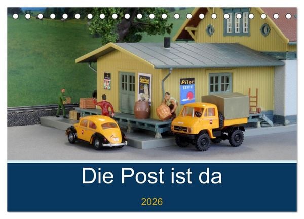Die Post ist da (Tischkalender 2026 DIN A5 quer), CALVENDO Monatskalender