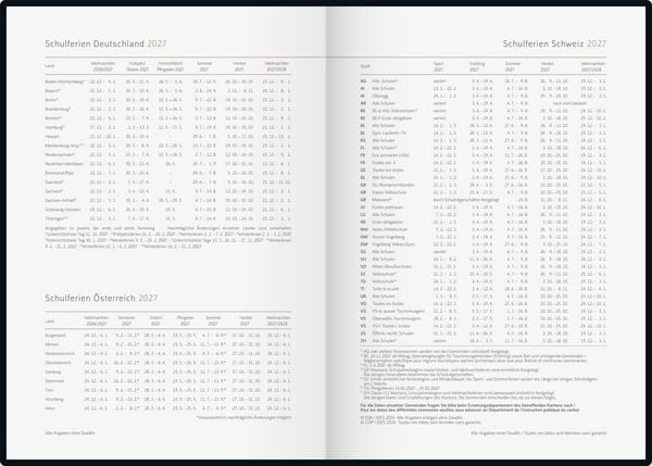 Produktbild: rido/id&eacute; 7028507027 Buchkalender Premium Young Line 2027 "Watercolor" A5, Papier