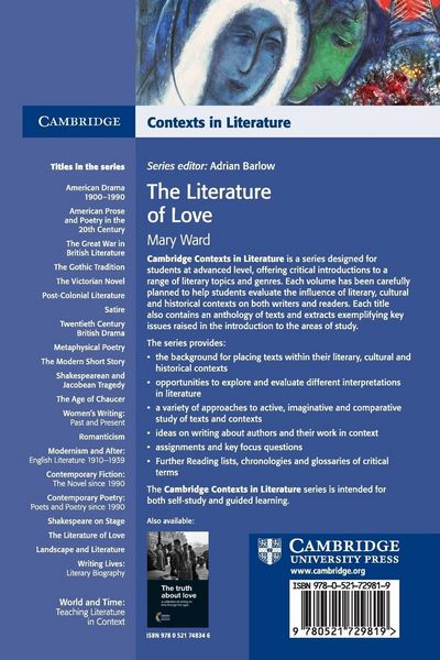 Produktbild: The Literature of Love